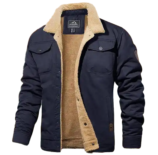 Turn-down Collar Winter Cotton Jacket
